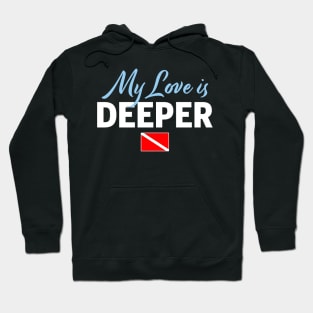 Love is Deeper Diver Flag Gift Hoodie